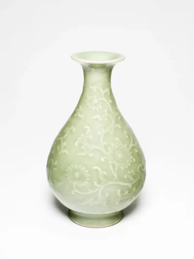 Pale Green Flower Vase